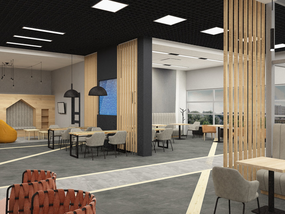 Проект кафе автомойки