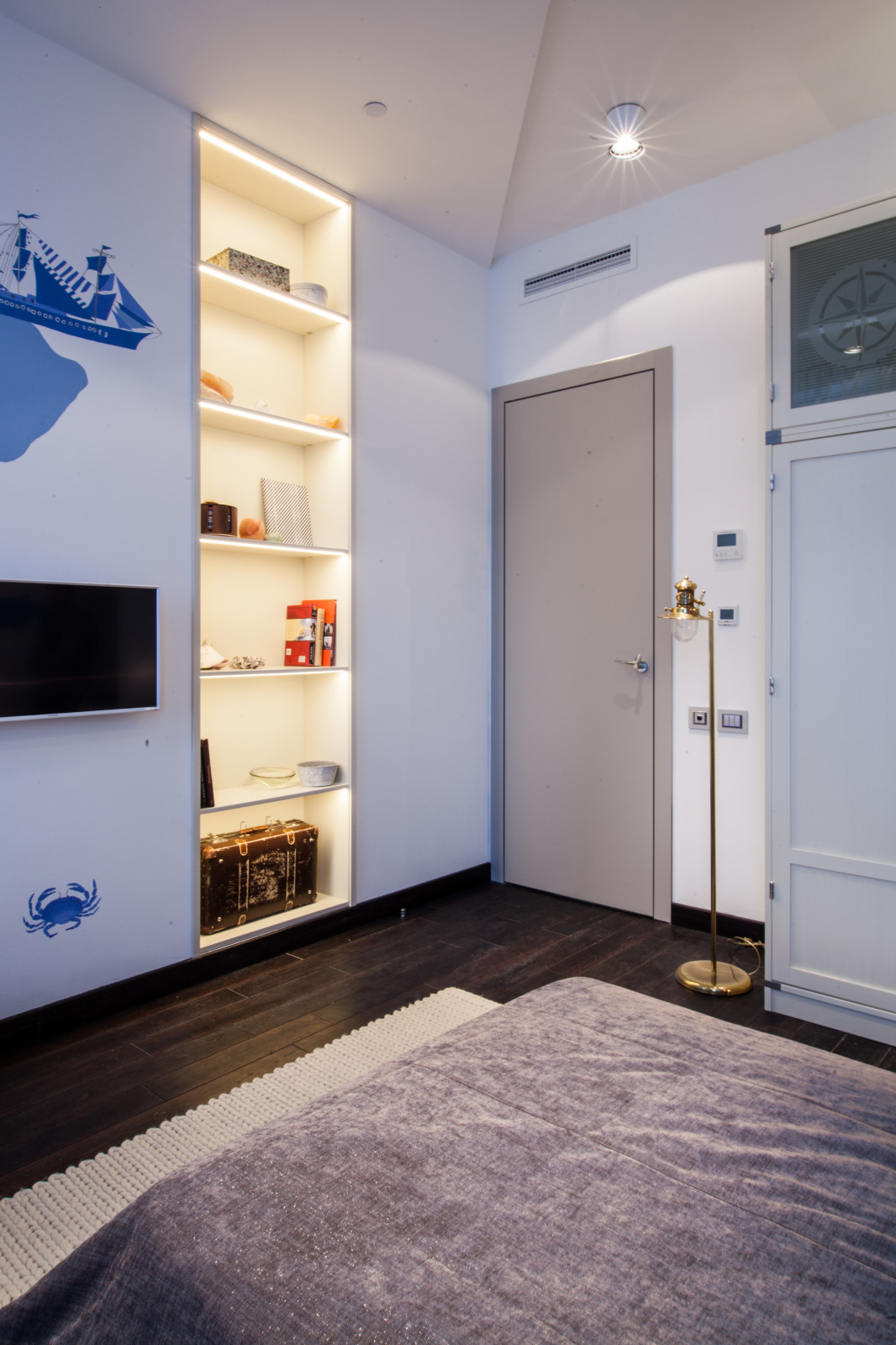 Детская комната в морском стиле