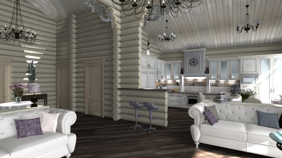 ДЕРЕВЯННЫЙ ДОМ В СОСНОВОМ БОРУ