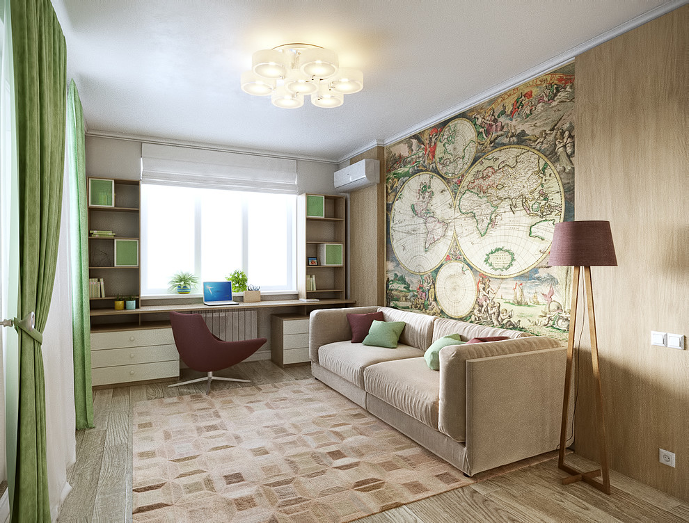 Интерьер квартиры 105 кв.м