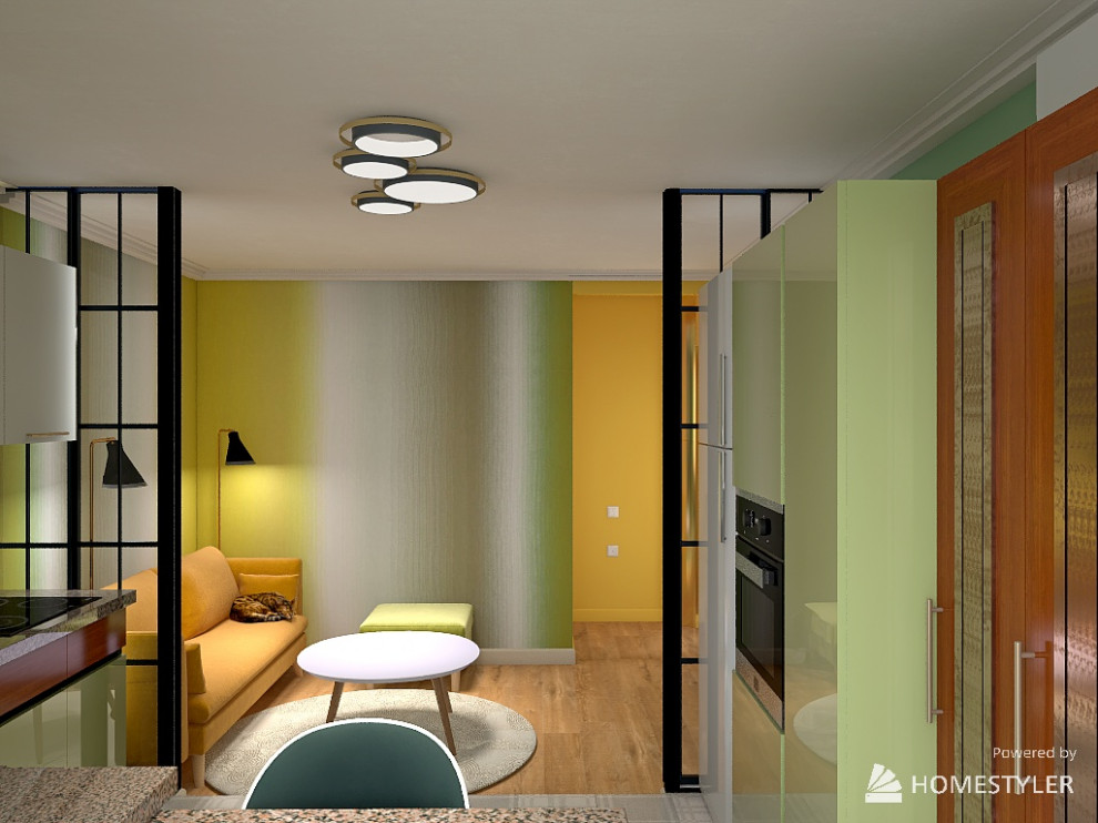 Стандартная двушка в блочном доме