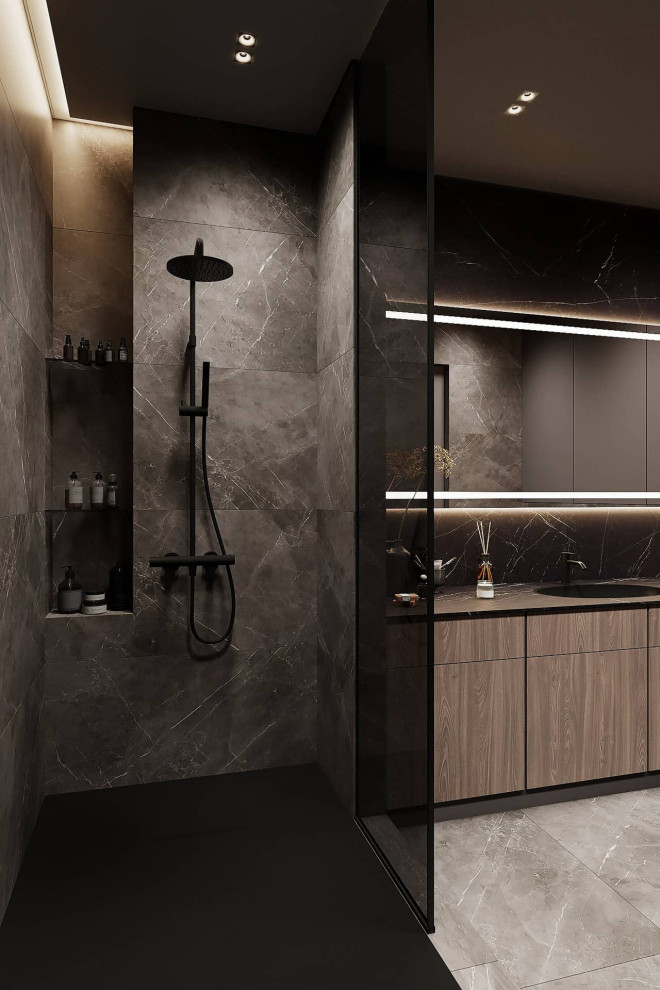 Дизайн и ремонт квартиры в ЖК «Лайм» — Этюд в кофейных тонах