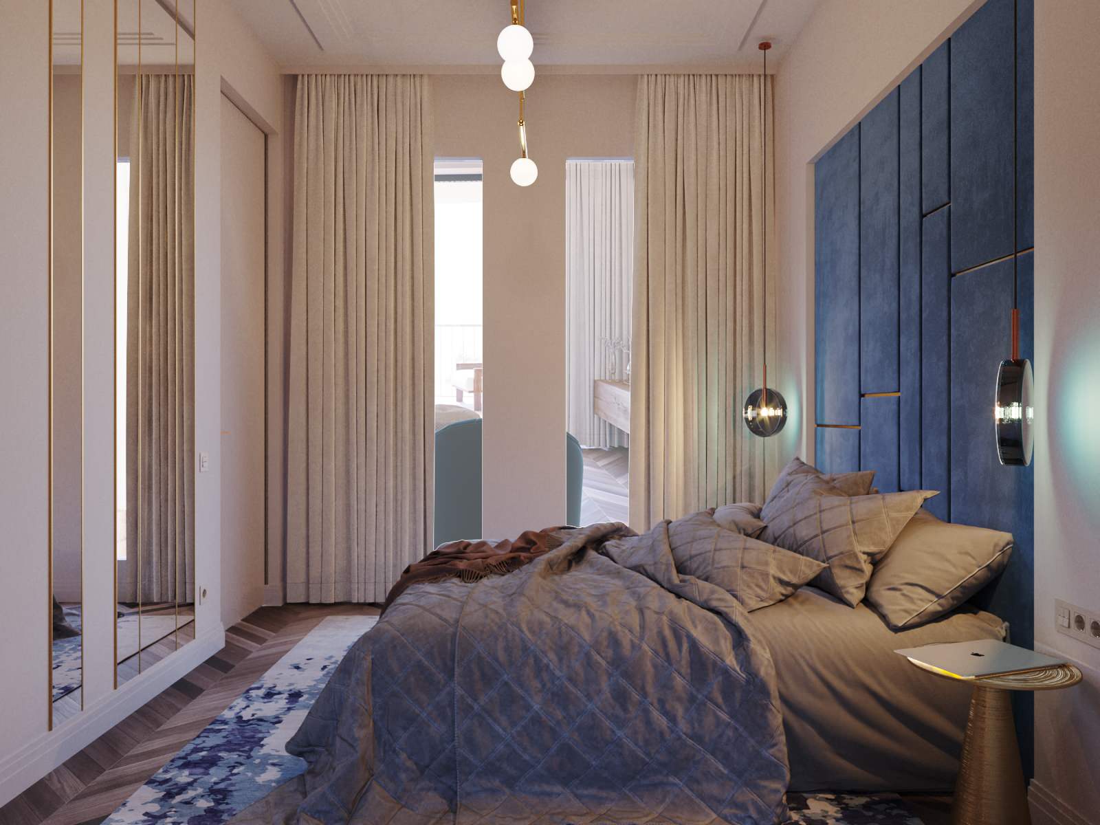 Проект квартиры ЖК Актер Галакси г. Сочи