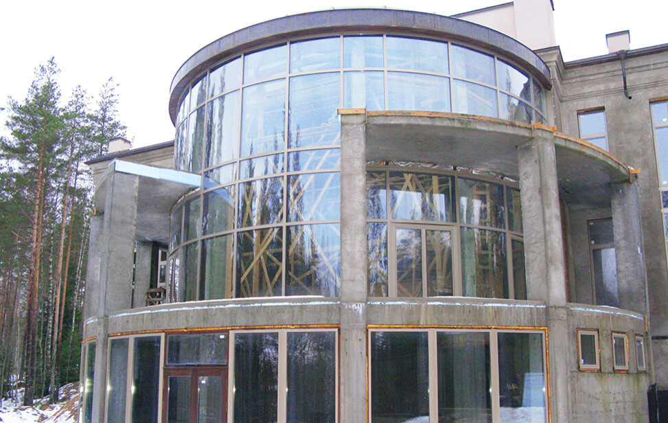 Обложка проекта: Гнутое и сферическое остекление