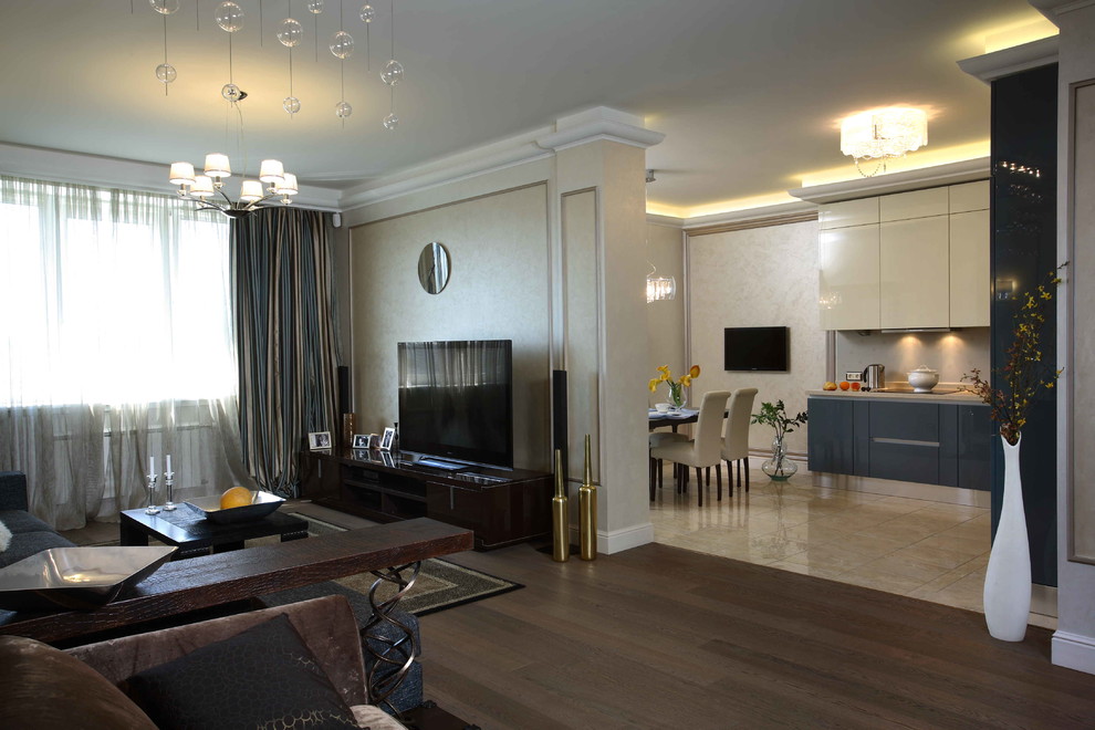 Фото интерьеров Пентхауса ул. Гарибальди