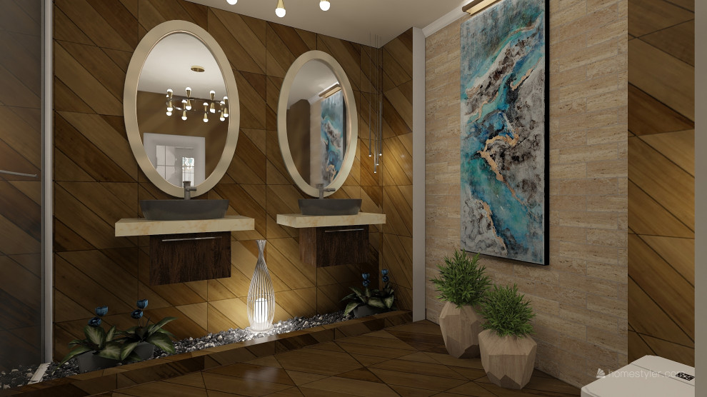 Обложка проекта: Санузел в Эко стиле