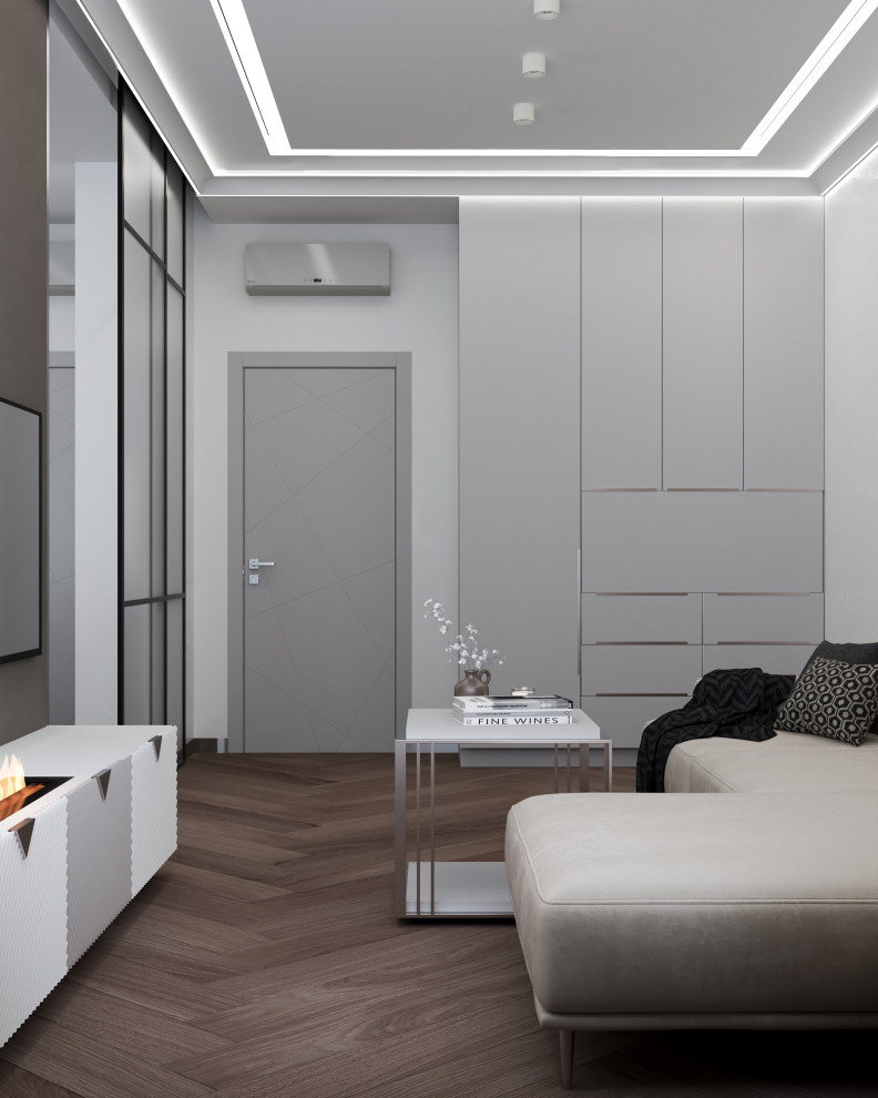 Кухня-гостиная для студии NEFORMAT г.Екатеринбург