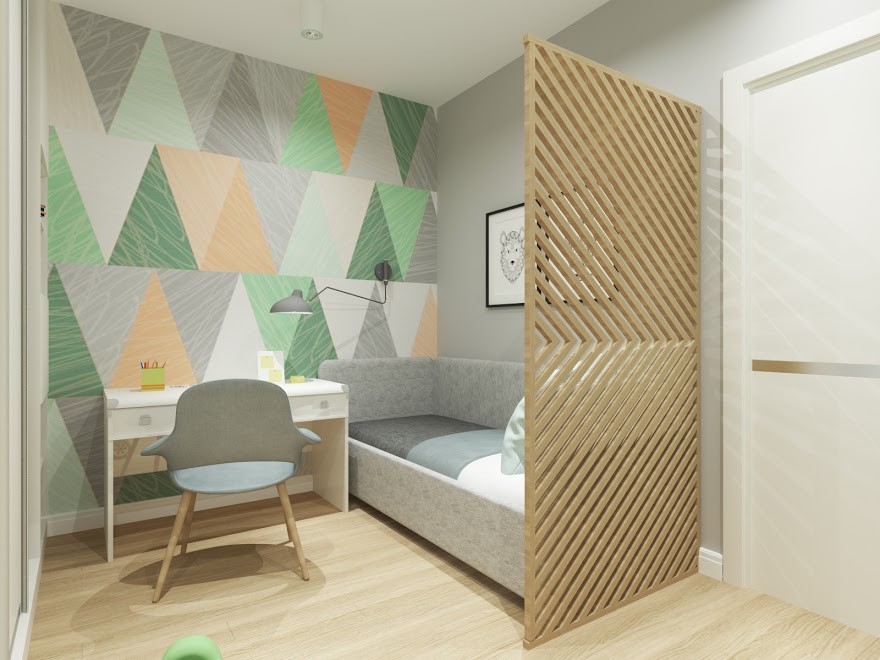 Обложка проекта: Дизайн-проект детской для двоих детей