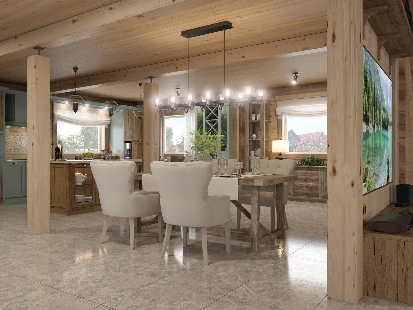 Дом из бруса в Выборге