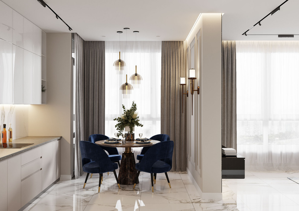 Проект квартиры "Классика и современность"