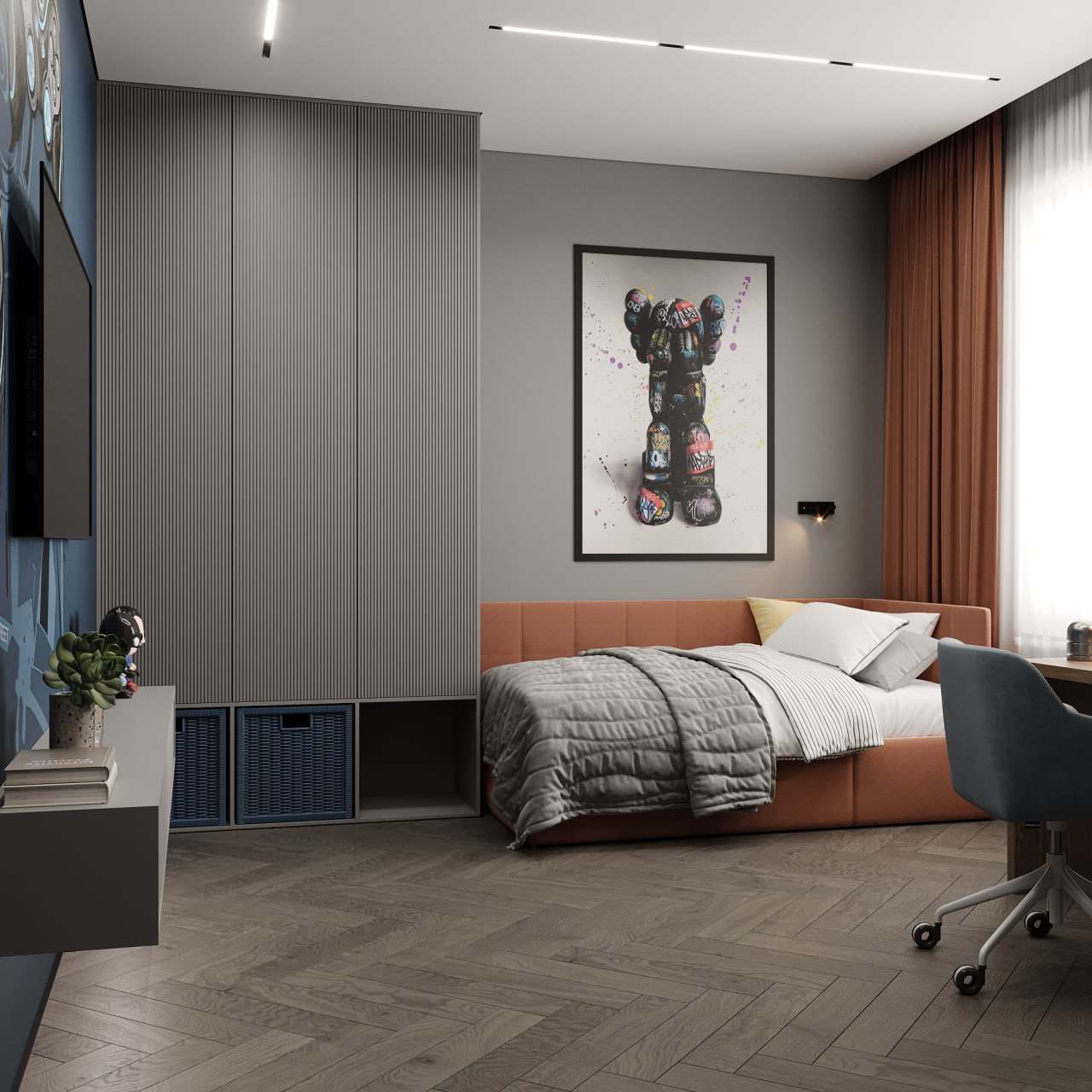 Трехкомнатная квартира ЖК Александровский сад