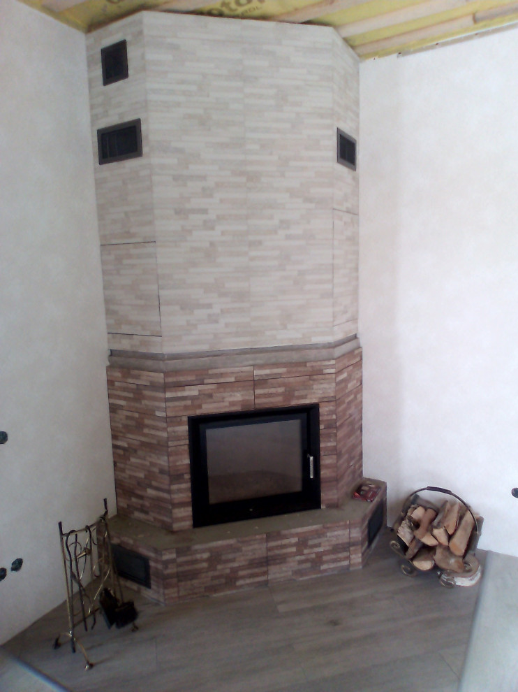 Обложка проекта: Камин + котельная