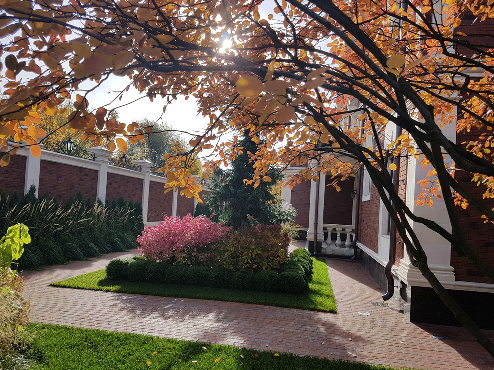 Сад с аурой.Осенние краски.