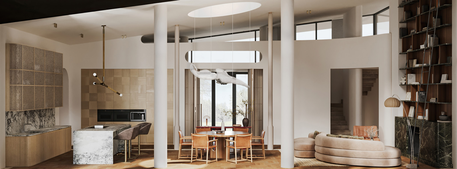 Дом в Москве Pine Creek