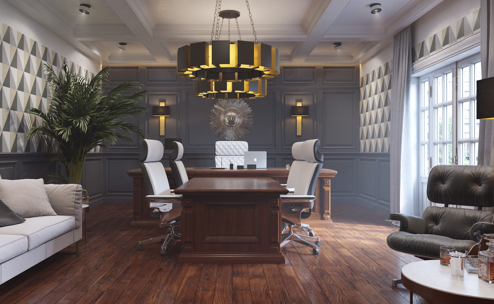 Обложка проекта: Домашний офис в Сан-Диего