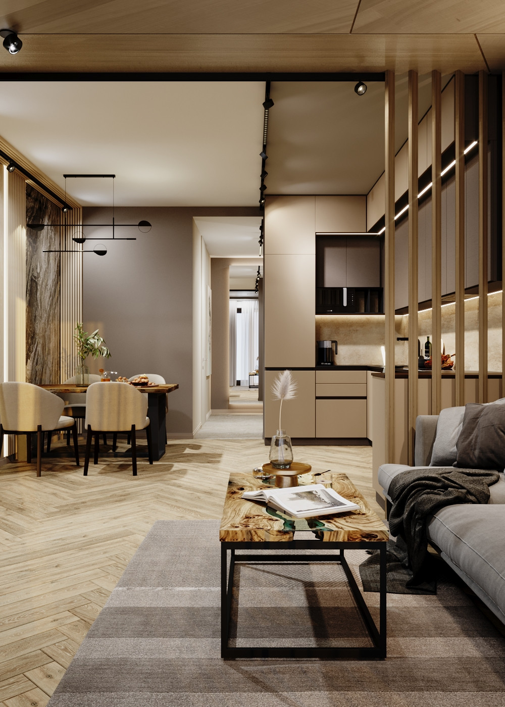 Современная квартира в клубном доме