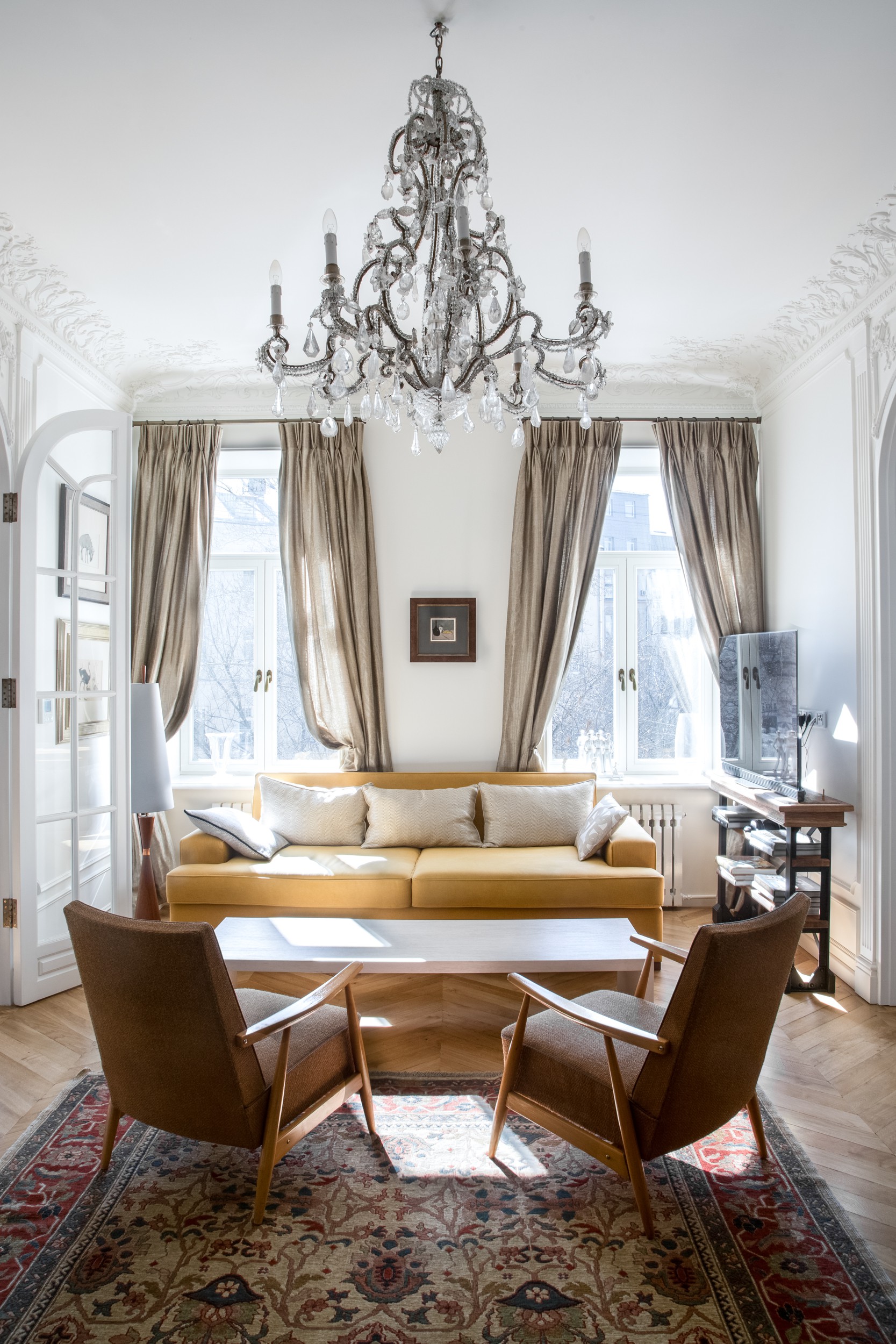 Houzz тур: Дореволюционный дом в переулках за Арбатом