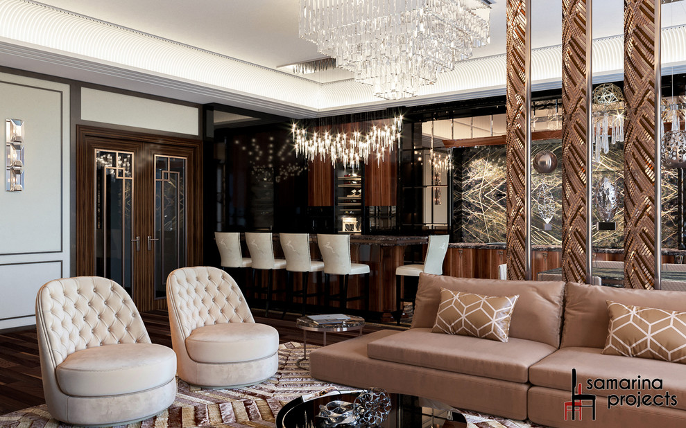 Роскошная и элегантная студия для дружной семьи