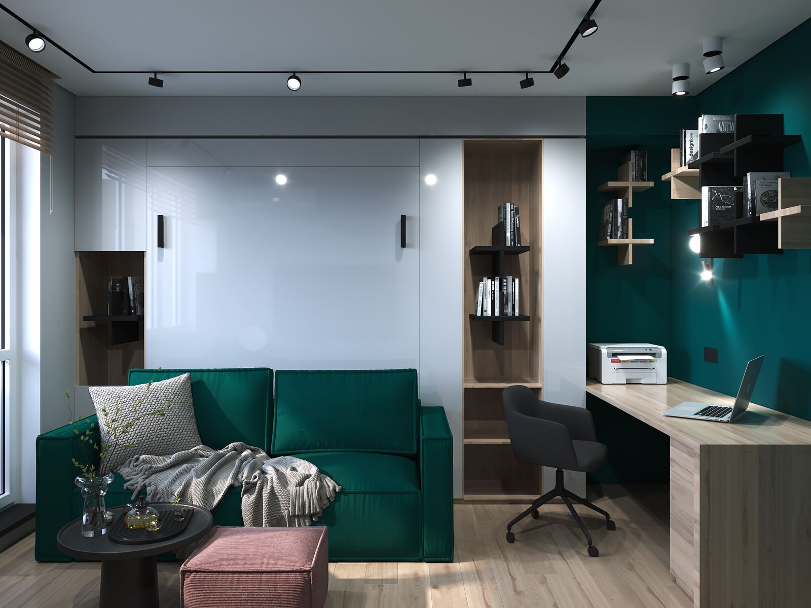 Жилая квартира для молодой семьи с ребенком, 51,64кв.м.