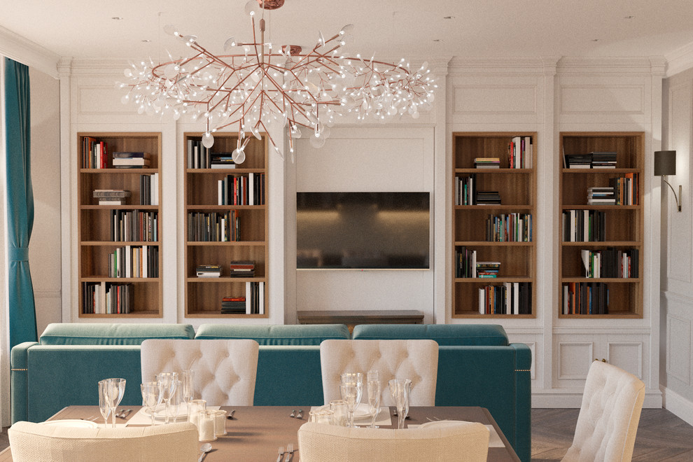 Квартира в стиле Американская классика