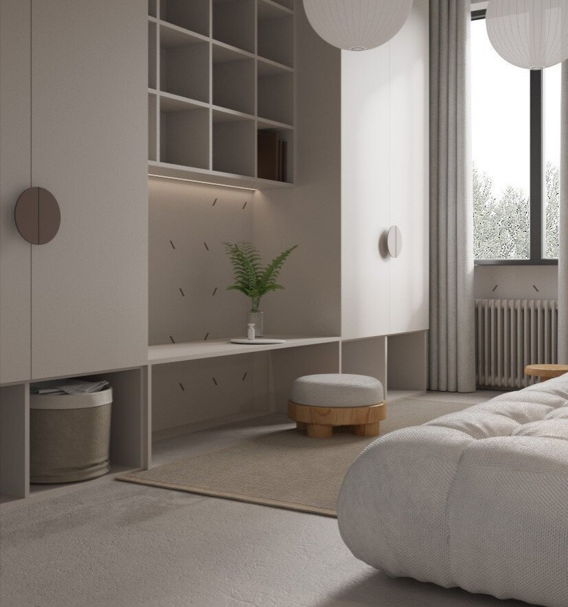 Дизайн-проект двухкомнатной квартиры 75 м2