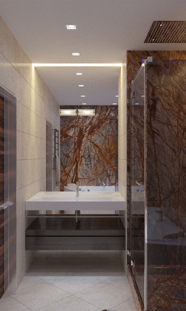 Западное Кунцево. 135 кв.м. Москва. Современная квартира с элементами экостиля.