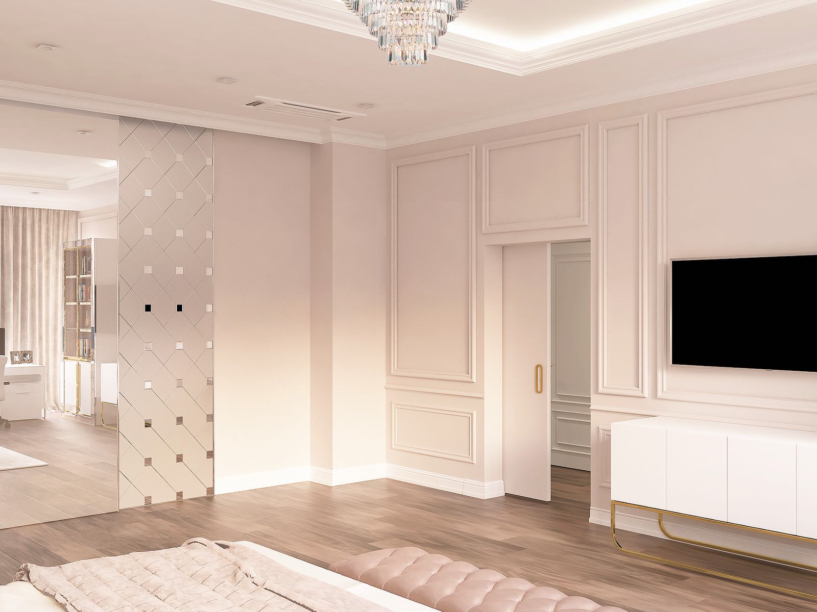 Квартира с террасой на Крестовском острове, 357 м2