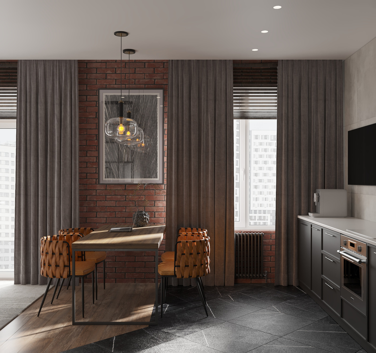 Обложка проекта: Квартира в стиле лофт