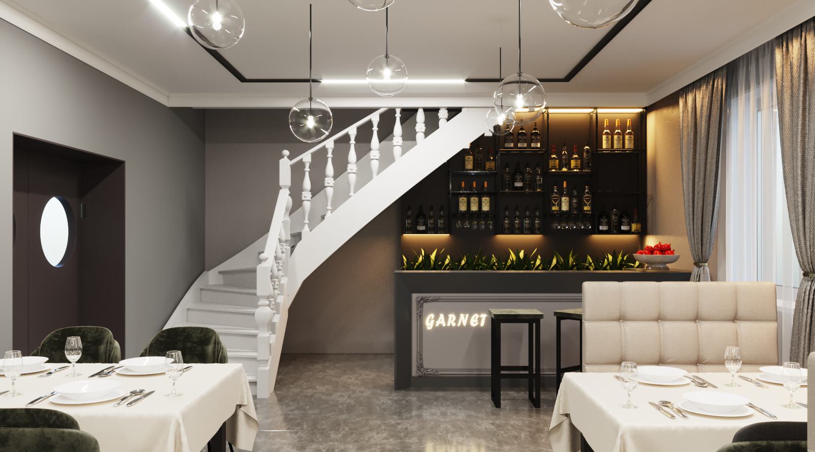 Обложка проекта: Ресторан европейской кухни GARNET