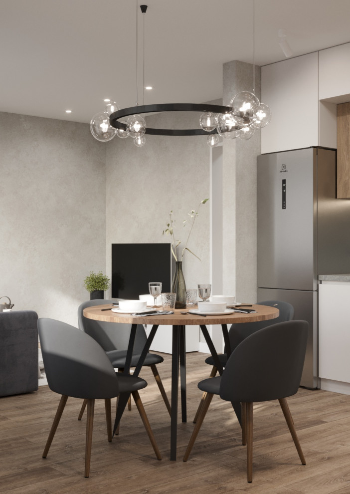 Design project of a one bedroom apartment