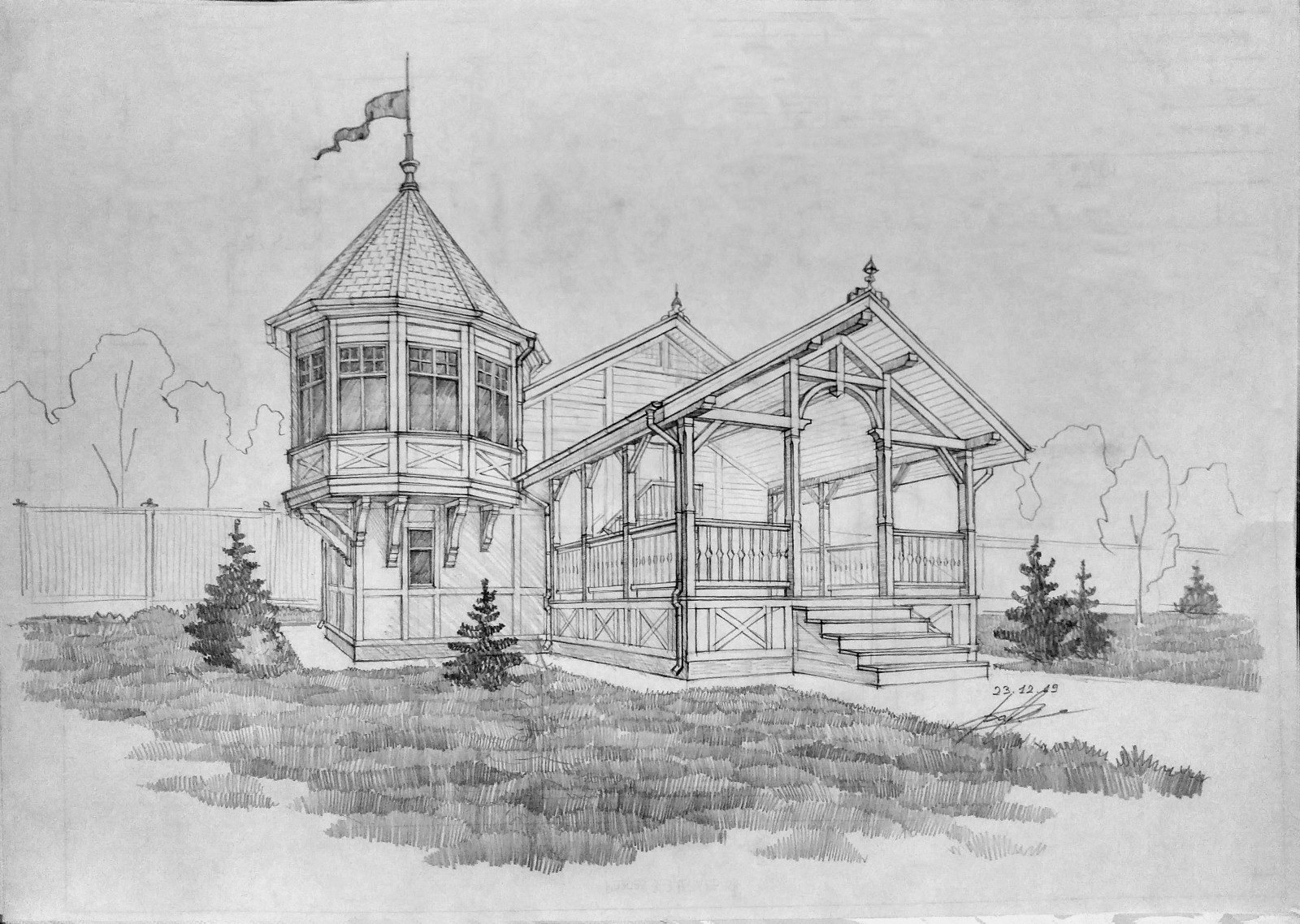 Эскизы. Ручная графика