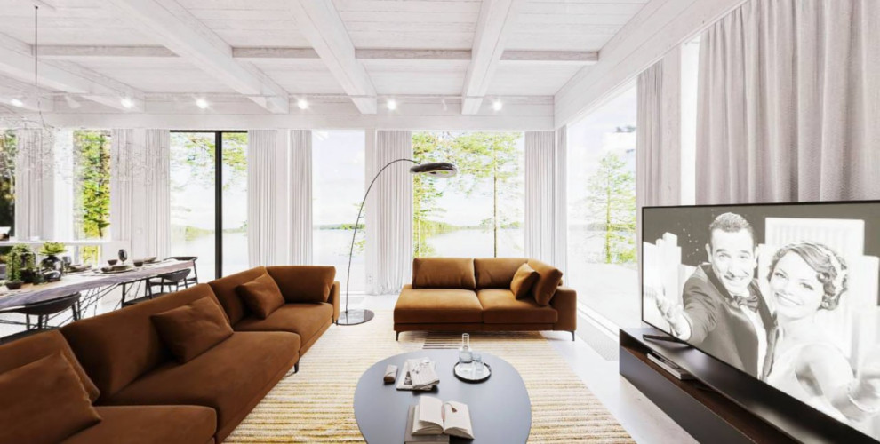 Обложка проекта: Дом у озера Гармония