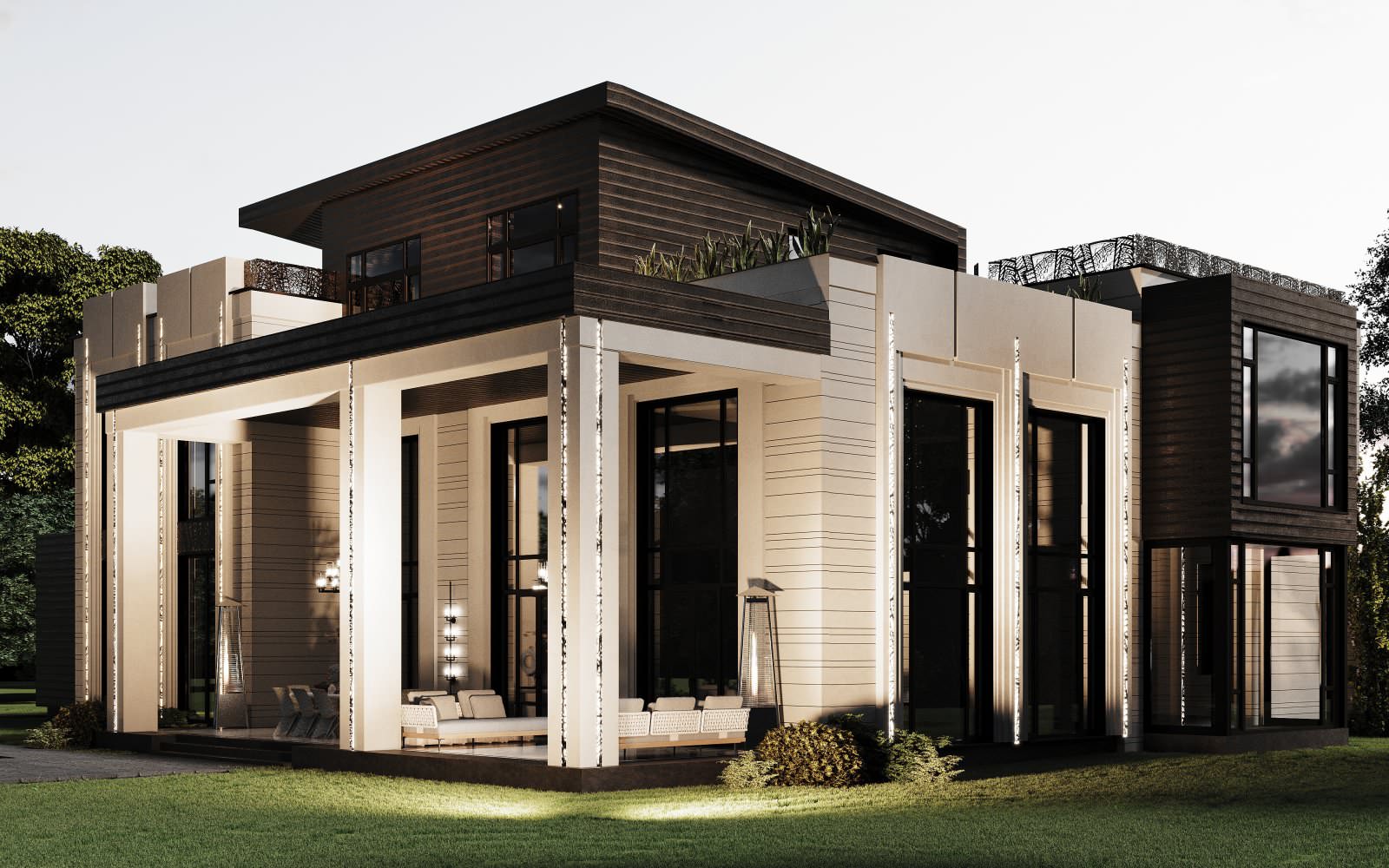 Загородный дом. Дубровка 2023. Проект