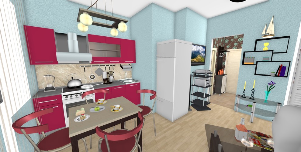 Квартира-студия 30 м2  для сына