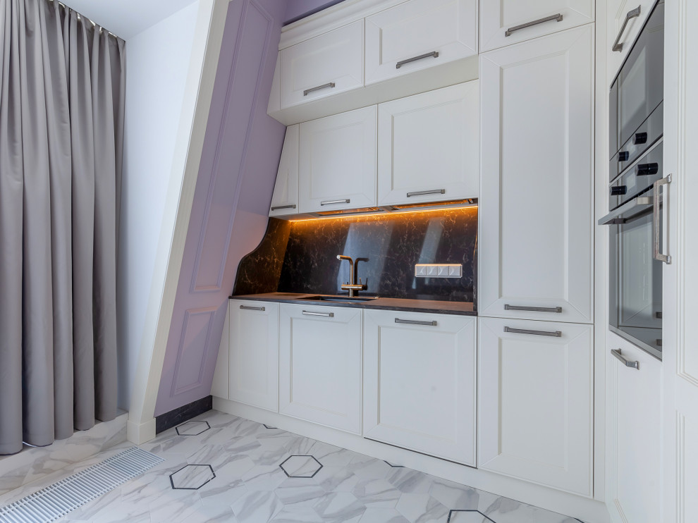 Обложка проекта: Кухня на мансардном этаже