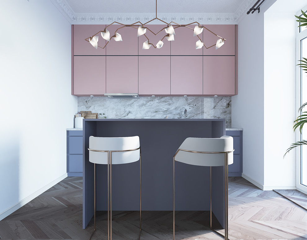 Обложка проекта: Интерьер кухни для молодой девушки