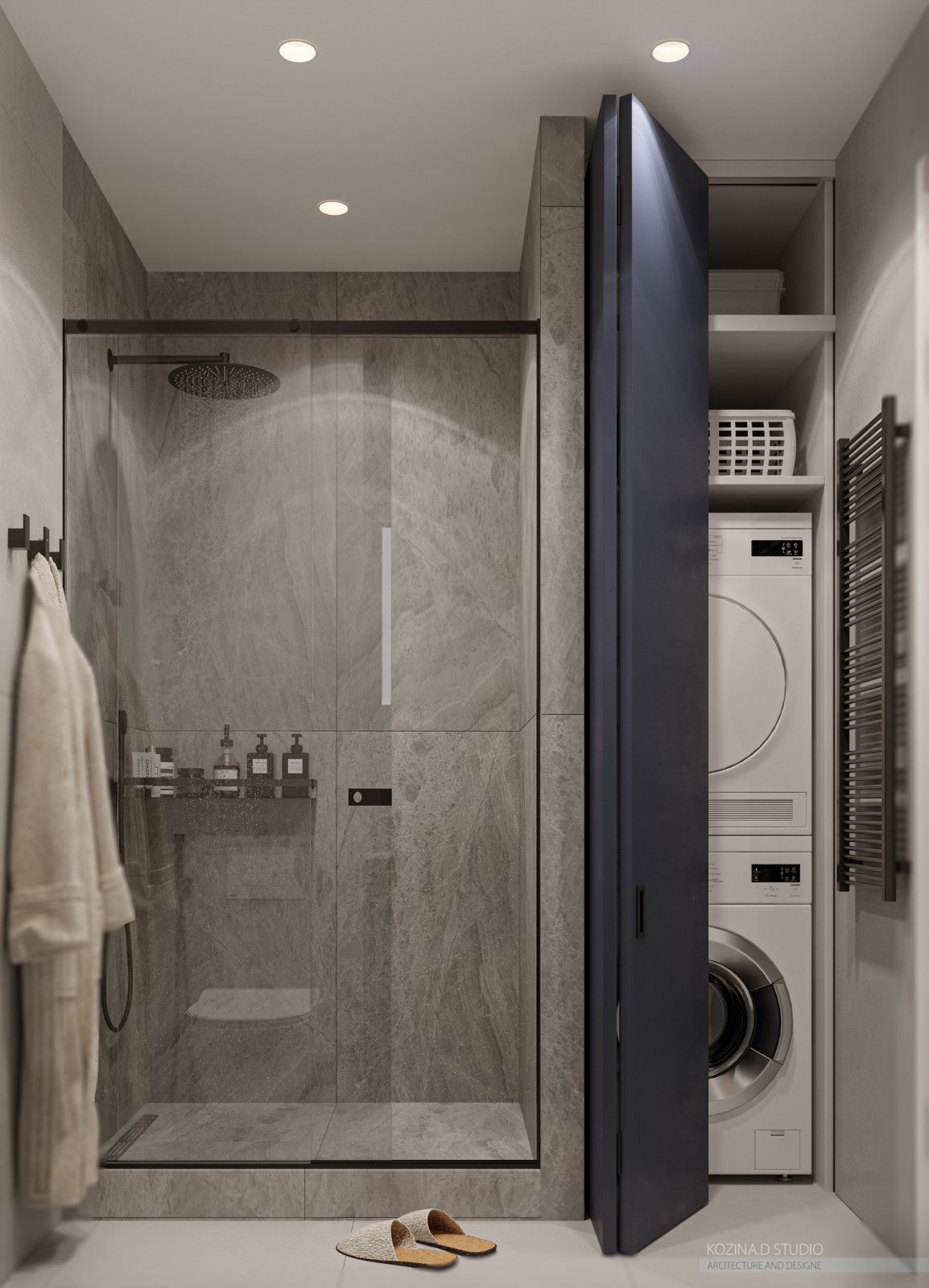 Проект трехкомнатной квариты (82 м²) в Санкт-Петербурге