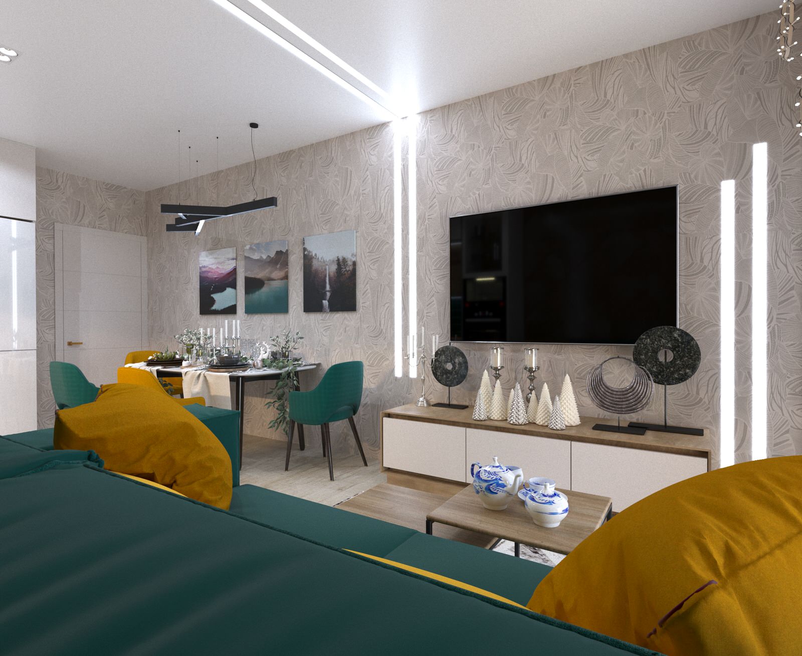 Двухкомнатная квартира