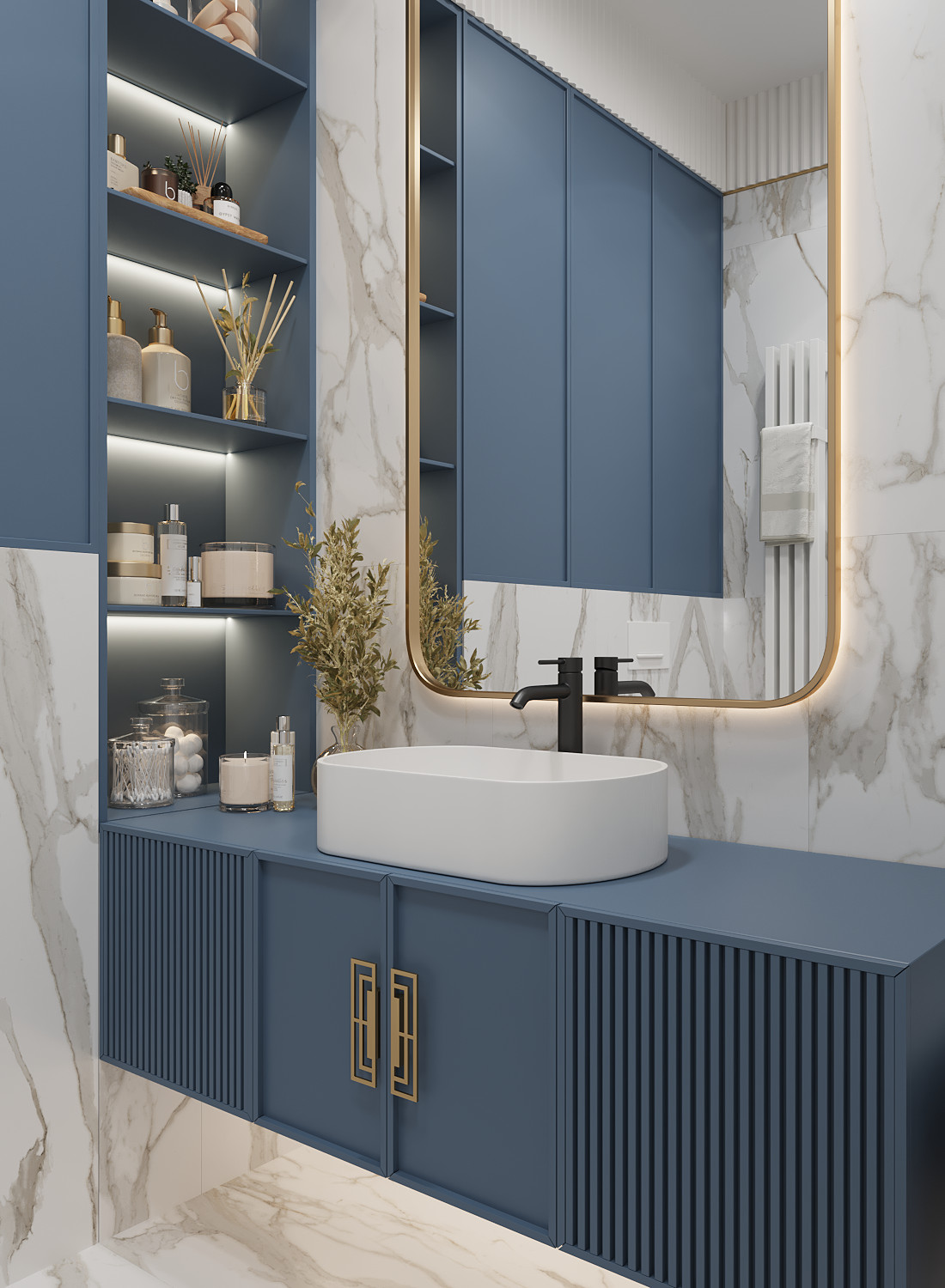 Обложка проекта: ЖК Парк Столиц 108м2