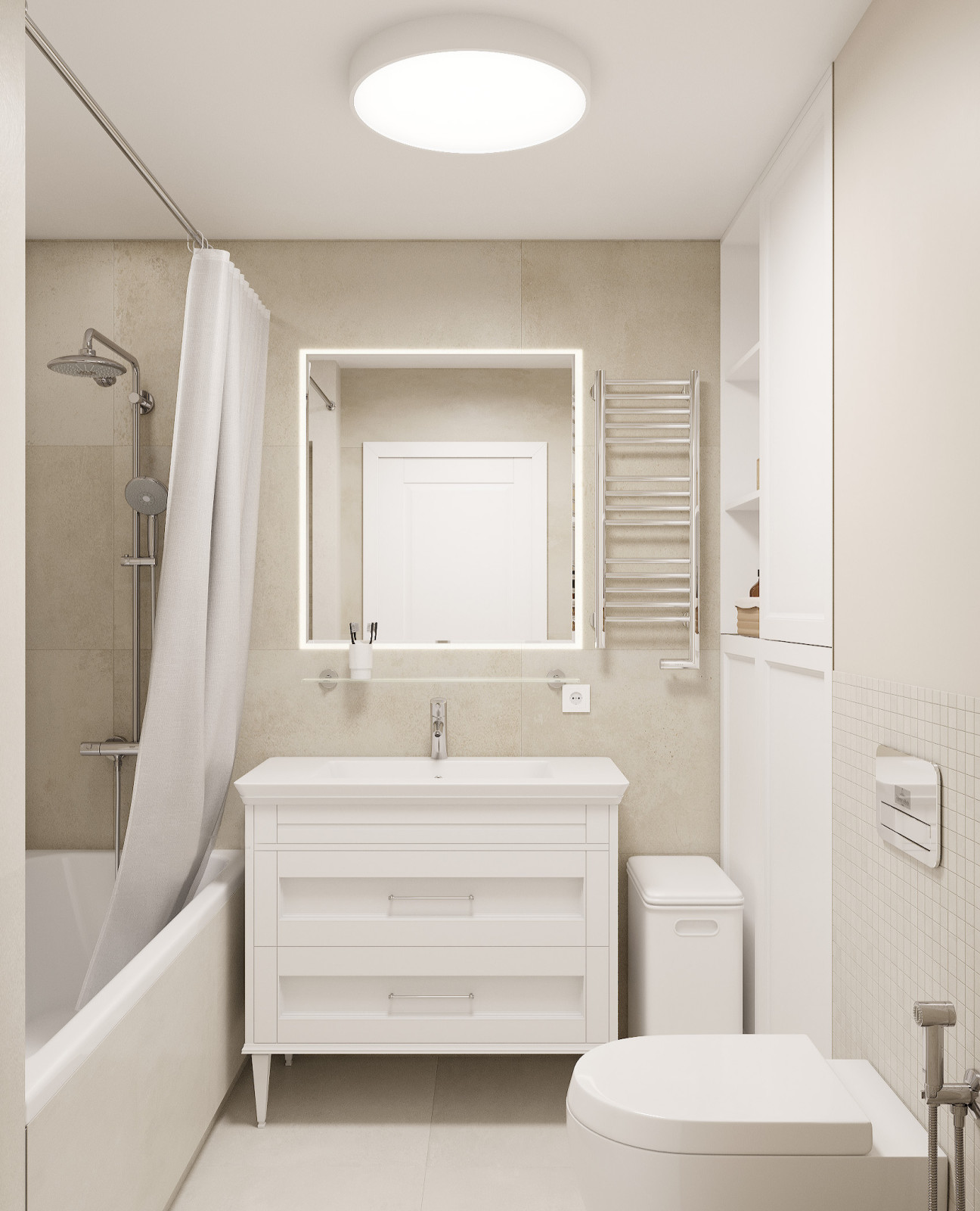 Квартира с отделкой, 84м2, ЖК Павлово