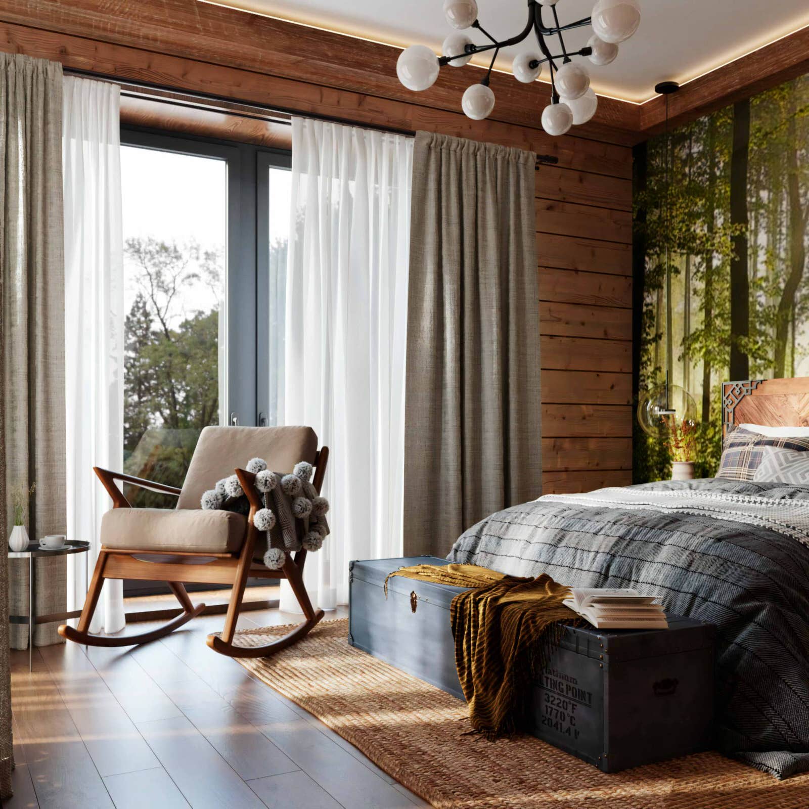 Дизайн и ремонт дома в ДП «Кратово» — Наедине с природой