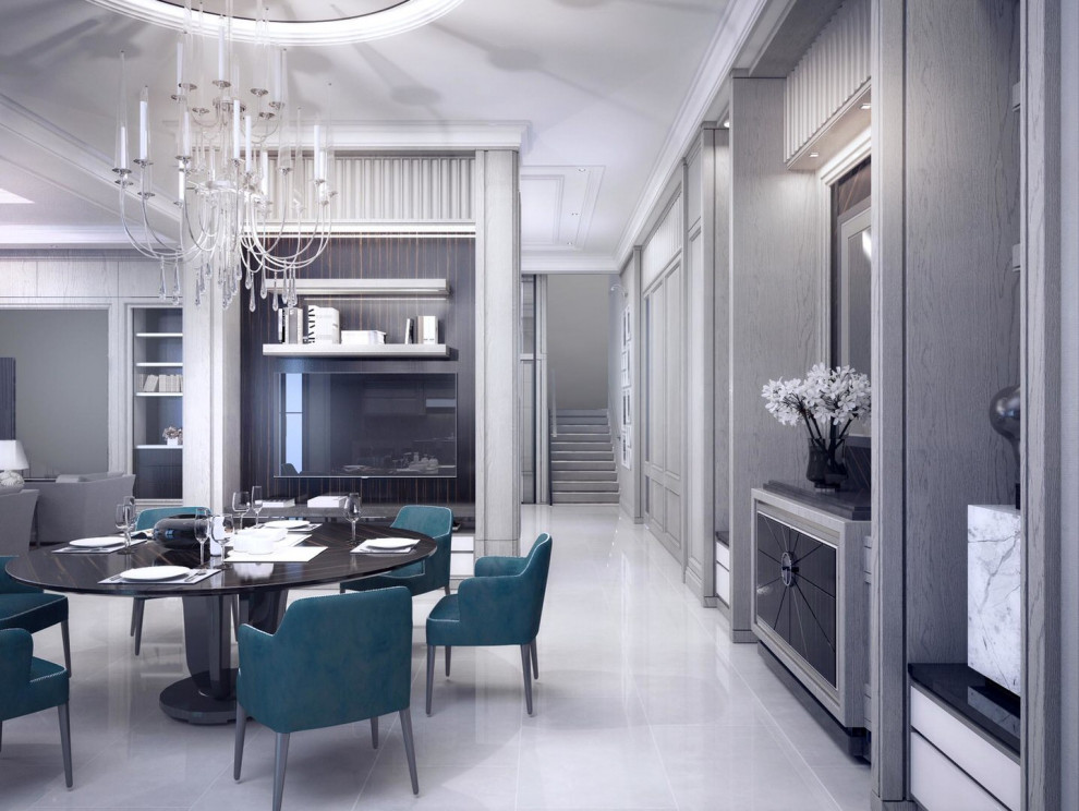 Интерьер частной виллы №6