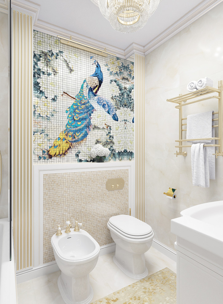 Ванная в классическом стиле