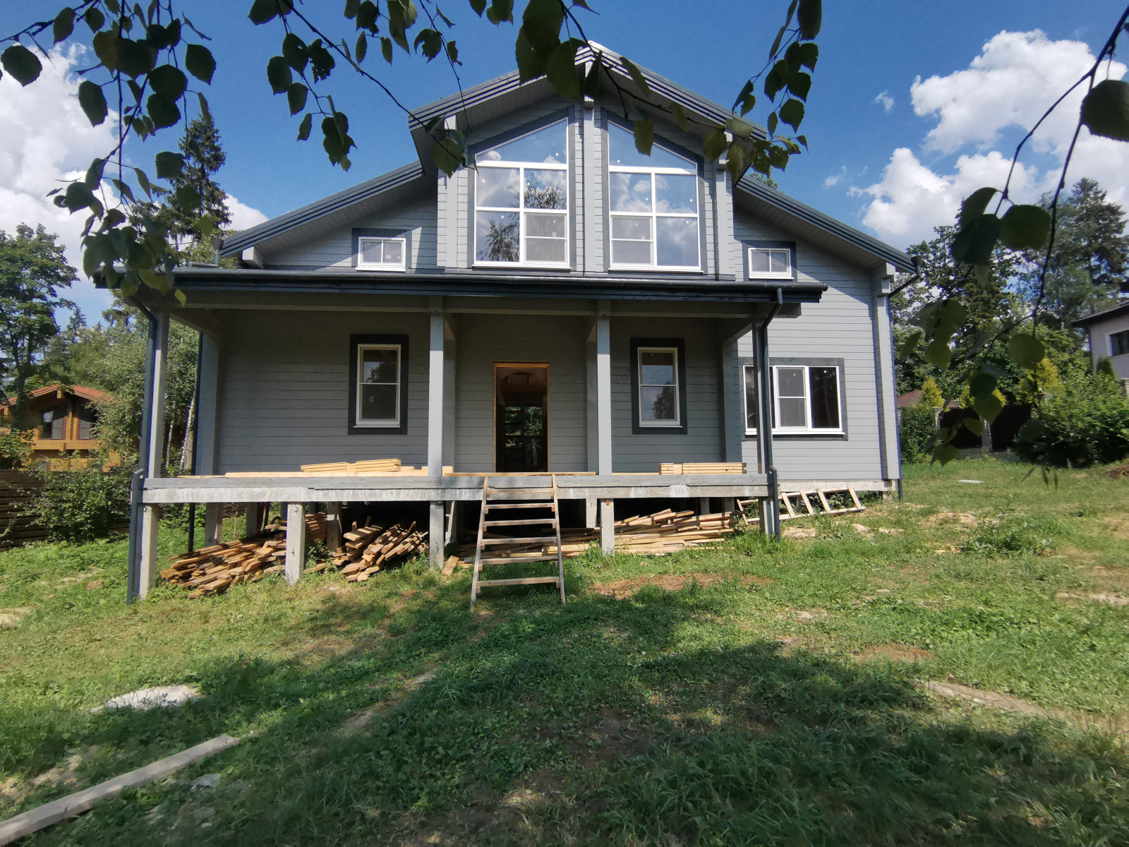 Установка пластиковых окон в коттедже