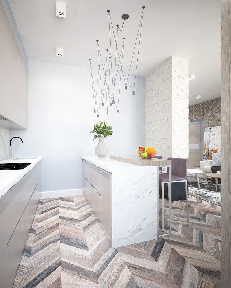 Квартира с элементами стиля ЛОФТ