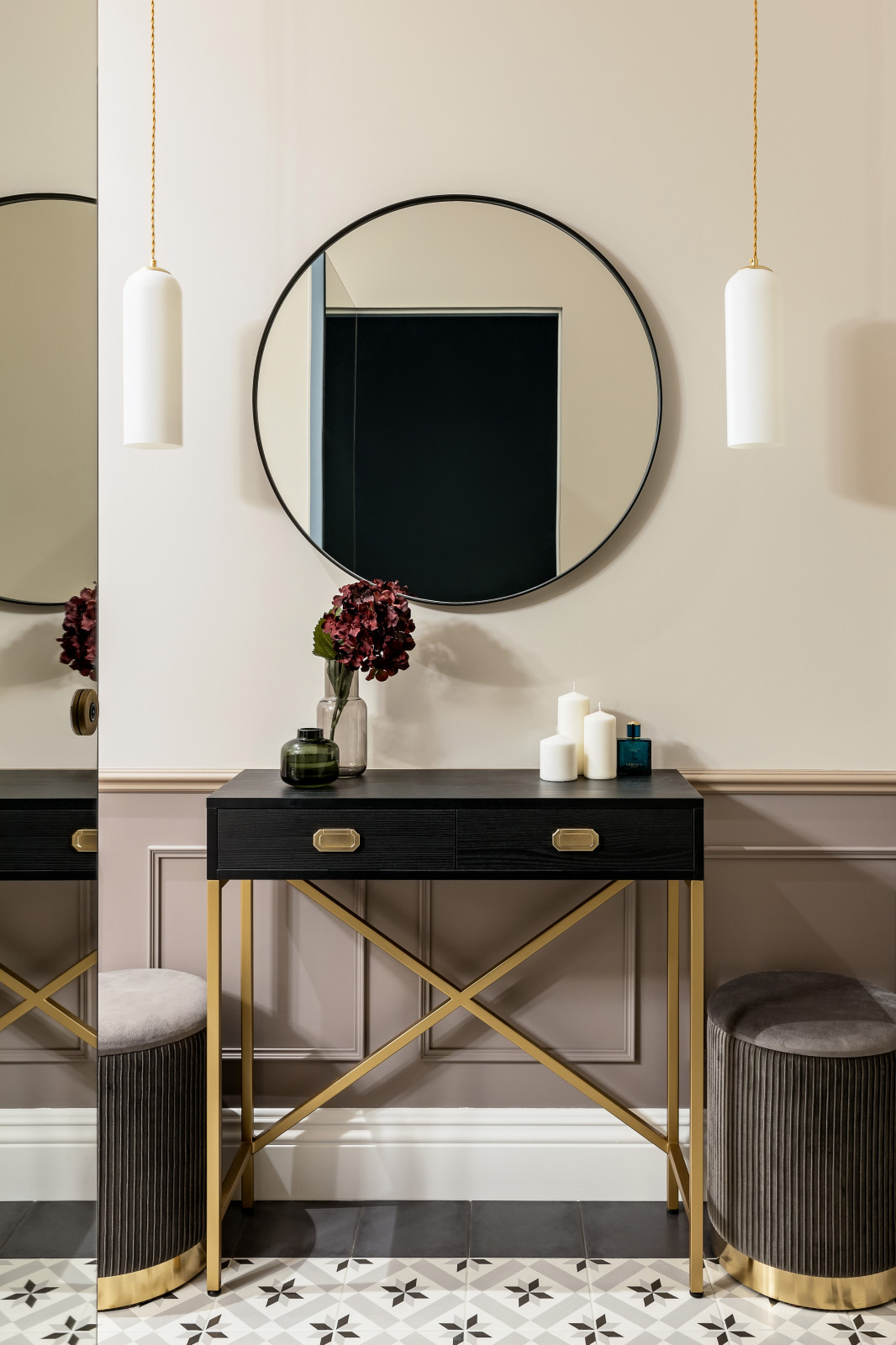 Colorful apartment with children's room