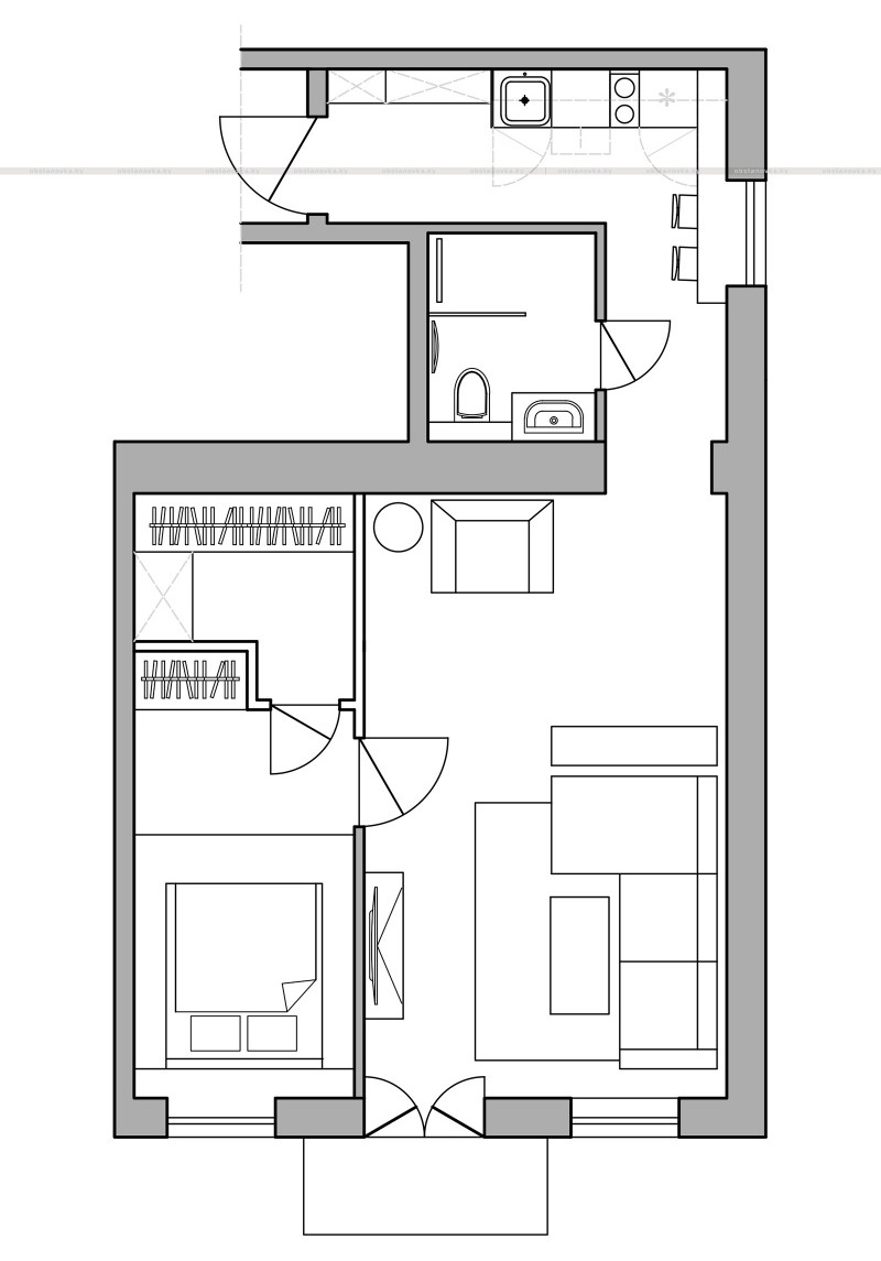 Houzz Беларусь: Квартира для сдачи в аренду в Гродно