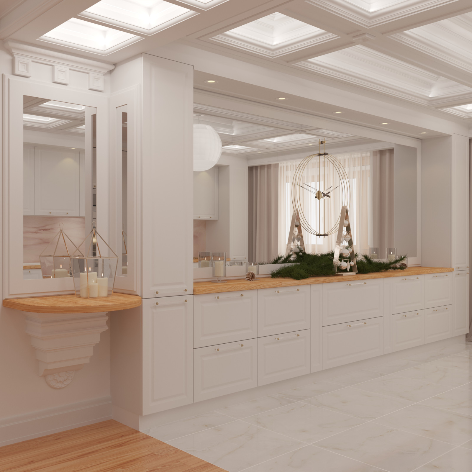 Дизайн-проект квартиры 160 м2