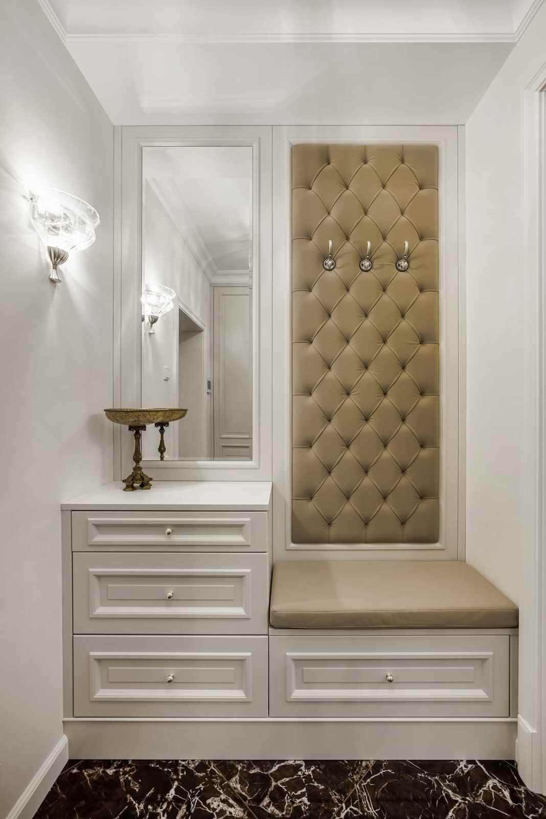 Дизайн и ремонт квартиры на 1ой Тверской-Ямской улице — Игра в классику