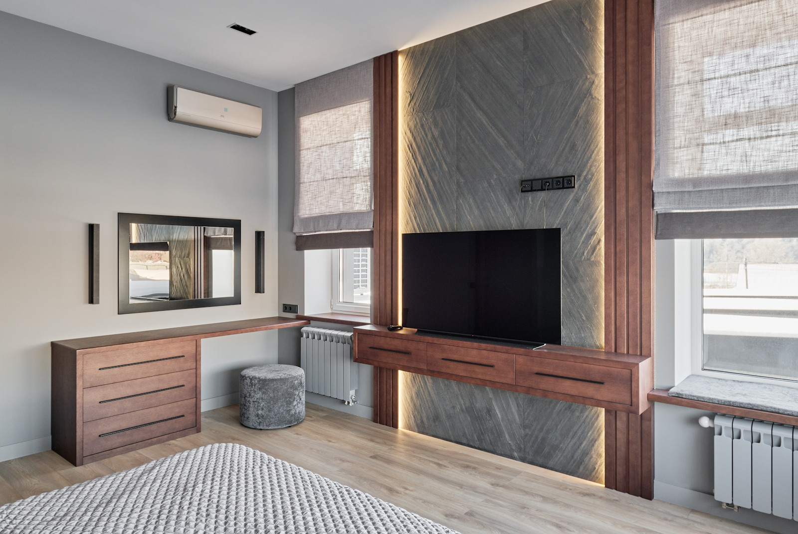 Интерьерная съёмка загородного дом